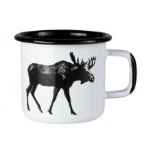 Emaljmugg älg