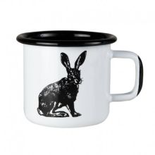 Emaljmugg hare