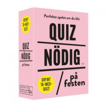 quiznödig på festen