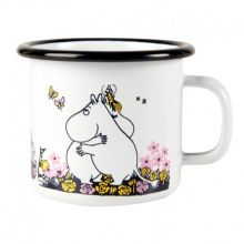 Emaljmugg mumin kram 2.5 dl