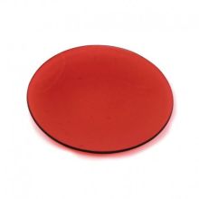 Rött ljusfat 15 cm