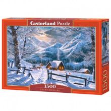 Pussel snowy morning, 1500 bitar