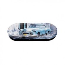 Glasögonetui chevrolet i metall utan putsduk