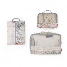 Set med tre innerväskor för resväska legami travel organizer