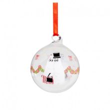 Mumin julkula garland 7 cm i diameter från muurla