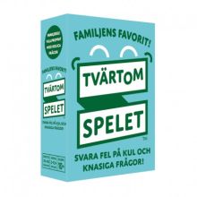 Tvärtomspelet familj ett spel från kylskåpspoesi