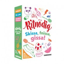 Familjespel ritnödig från kylskåpspoesi