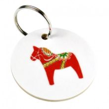 Nyckelring dalahäst