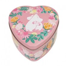 Hjärtformad mumin burk hjärtevän rosa från martinex