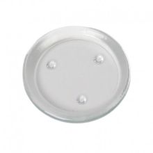 Ljusfat i klart glas 11 cm i diameter