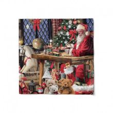 Julservetter 20-pack. jultomten 33x33 cm
