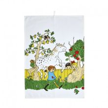 Pippi kökshandduk 50 x 70 cm  vägen hem från muurla