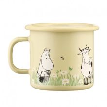Mumin emaljmugg meadow  2.5 dl