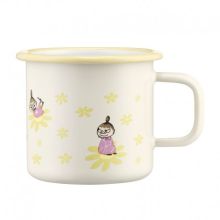 Mumin emaljmugg flowers  3.7 dl