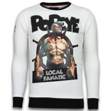 Popeye The Sailor Man - Herr Tröja Vit