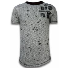 A Tröjor För Killar - Herr T-Shirt - LF-G - Grå
