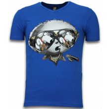 Stewie Dog - Herr T-Shirt Blå