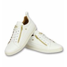 Cash Money - Skomode Herr - Fina Skor Herr Bee White Gold Vit