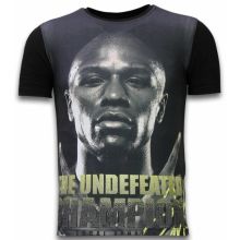 The Undefeated Rhinestone - Herr T-Shirt Svart