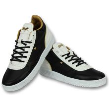 Cash Money - Skor Herr - Män Sneaker Luxury Black White Svart