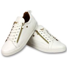Cash Money - Herrskor Sneaker - CMP White Gold - CMS - Vit