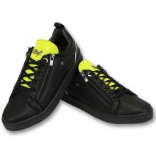 Cash Money - Mens Trainers - Svart Gul Maximus Svart