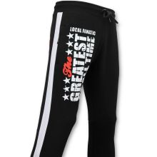 Sweat Pants Män - Muhammad Ali Training Pants - Svart
