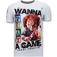 Män T-Shirt - Chucky Childs Play Vit