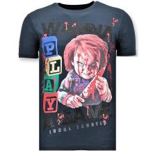 Män T-Shirt - Chucky Childs Play Blå