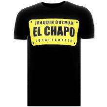 T-Shirt - Joaquin El Chapo Guzman - Svart
