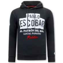Huvtröja Herr Pablo Escobar - Svart