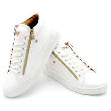 Cash Money - Sneakers Herr Jailor Full White Vit