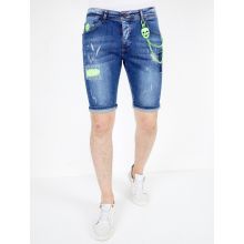 Shorts Bomull Herr - Bla