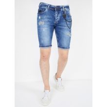 Halvlånga Shorts - Bla