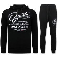 Omerta Cosa Nostra Träningsoverall Svart