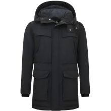 Vinterjacka Herr Parka Med Huva