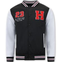 Baseballjacka Klassisk Herr - Svart