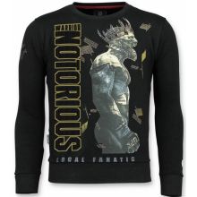 Notorious Sweater - King Conor Sweater Herr - Svart