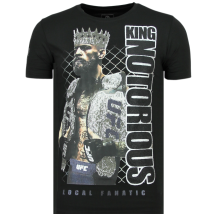 King Notorious Slim Fit T-Shirt Herr - Z - Svart