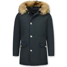Vinterjackor Långa Herr - Parka Pocket - PI-Z - Svart