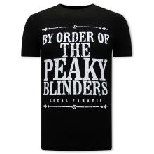 Peaky Blinders T-Shirt Herr - Svart