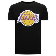 Lakers Print T-Shirt Herr - Svart