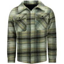 Lumberjacka För Män, Försedd Med Dragkedja - Brun