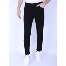 Jeans Herr Stretch Regular Fit - DP - Svart