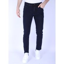 Jeans Herr Super Stretch Regular Fit Jeans - DP - Blå