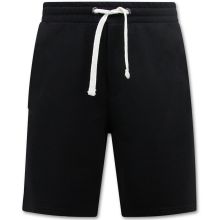 Sweat Short Men - Shorts Jogging För Män - Svart