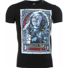 Chucky Poster Print - T-Shirt Herr Svart