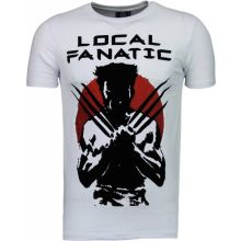 Wolverine Flockprint - Herr T-Shirt Vit
