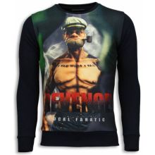 Popeye Revenge Sweater - Man Tröja Svart