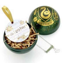 Slytherin Julgranskula med Halsband Harry Potter